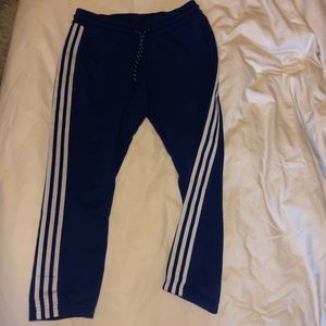 Blue Adidas Sweatpants